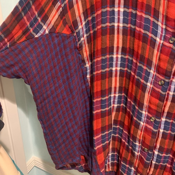 Free People Flannel Shirt - Picture 4 of 6